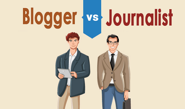 blogger vs journalism