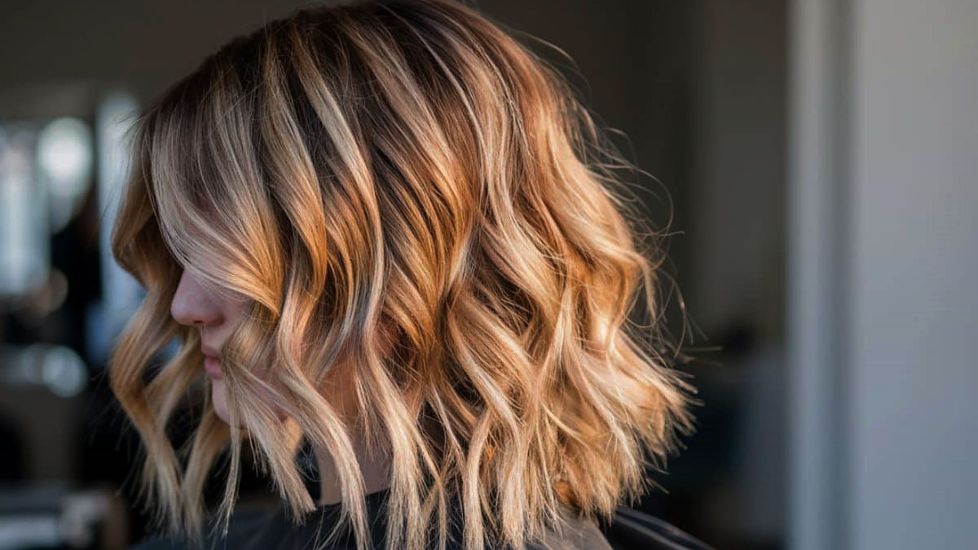 blend highlights with your natural brown hair